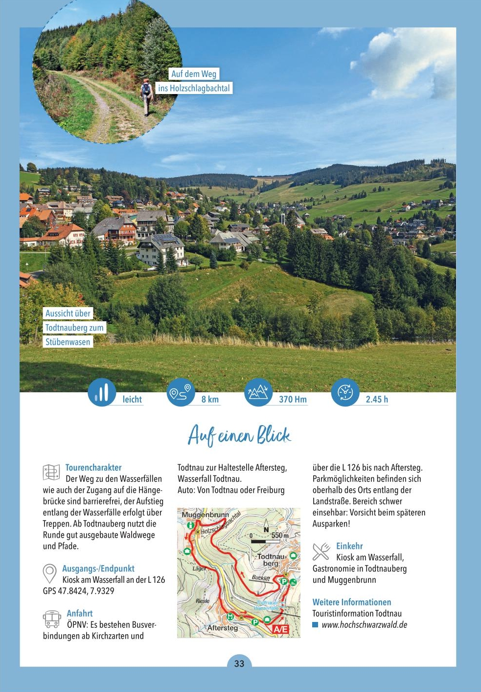 Beispieltour zu Todtnauer Wasserfälle mit Schönenbachtal 4