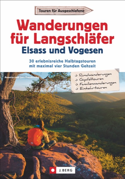 Wanderungen für Langschläfer im Elsass - Cover
