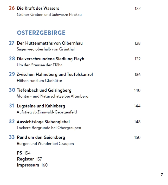 Mystische Pfade Erzgebirge - Inhalt 3