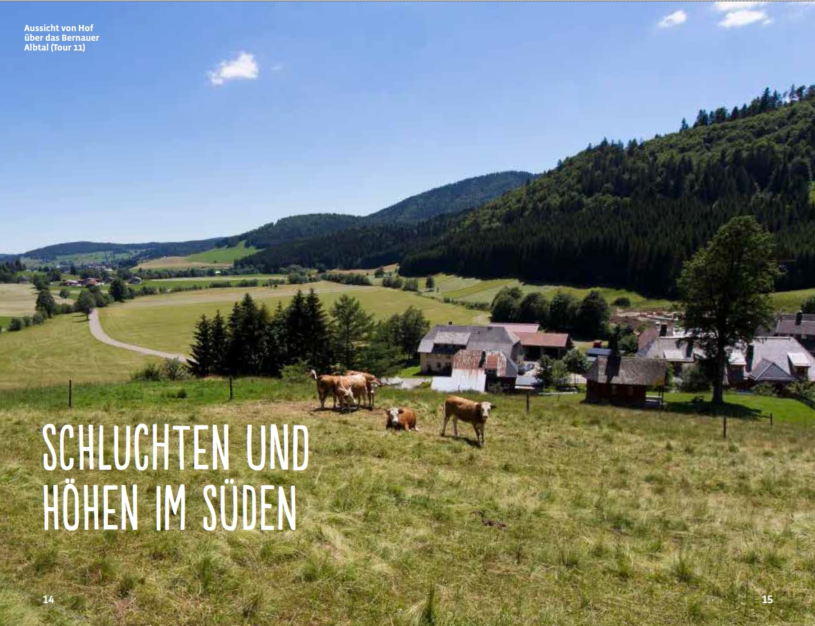 Wander Dich glücklich - Aufmacherseite Schluchten und Höhen im Süden