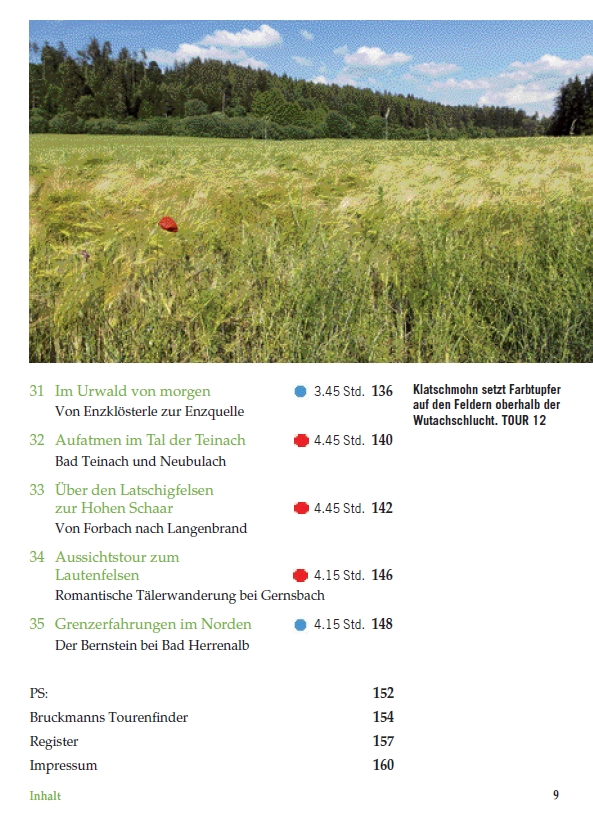 Vergessene Pfade Schwarzwald | Inhalt 6