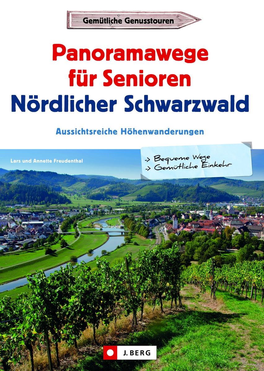 Cover der Panoramawege für Senioren im Nördlichen Schwarzwald