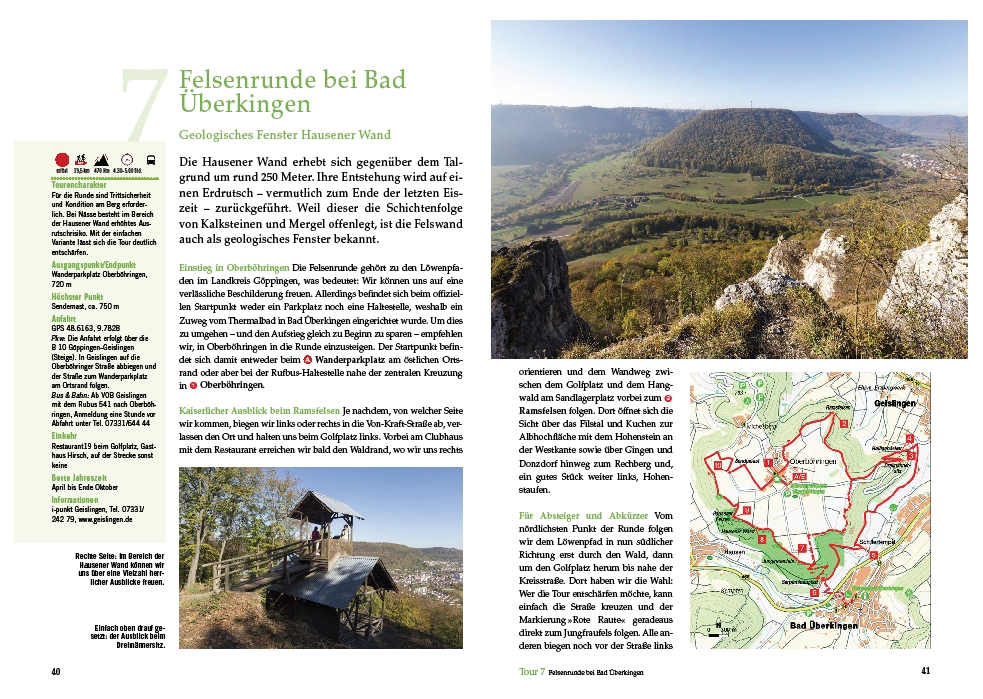 Felsenrunde bei Bad Überkingen