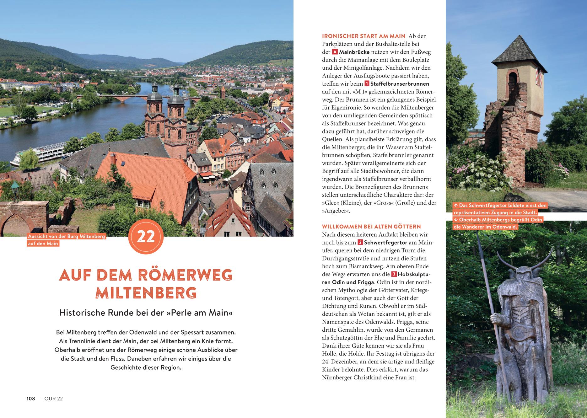 Beispiel einer Wanderung bei Miltenberg - Teil 1