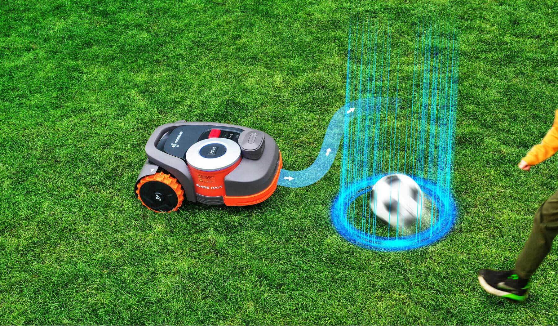 Navimow VisionFence obstacle avoidance