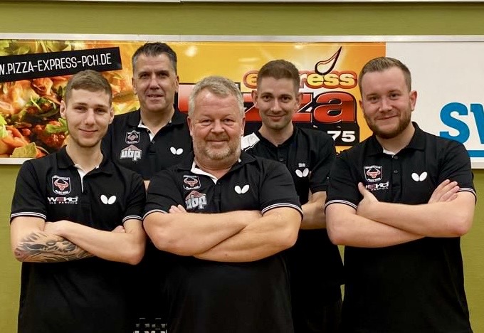 v.l.n.r. Max Heilck, Jens Stratmann, Andreas Behrens, Christoph Goertz, Christoph Henkel
