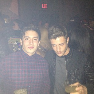 2013.1.14 Me and my boy @Stefano at sayers.