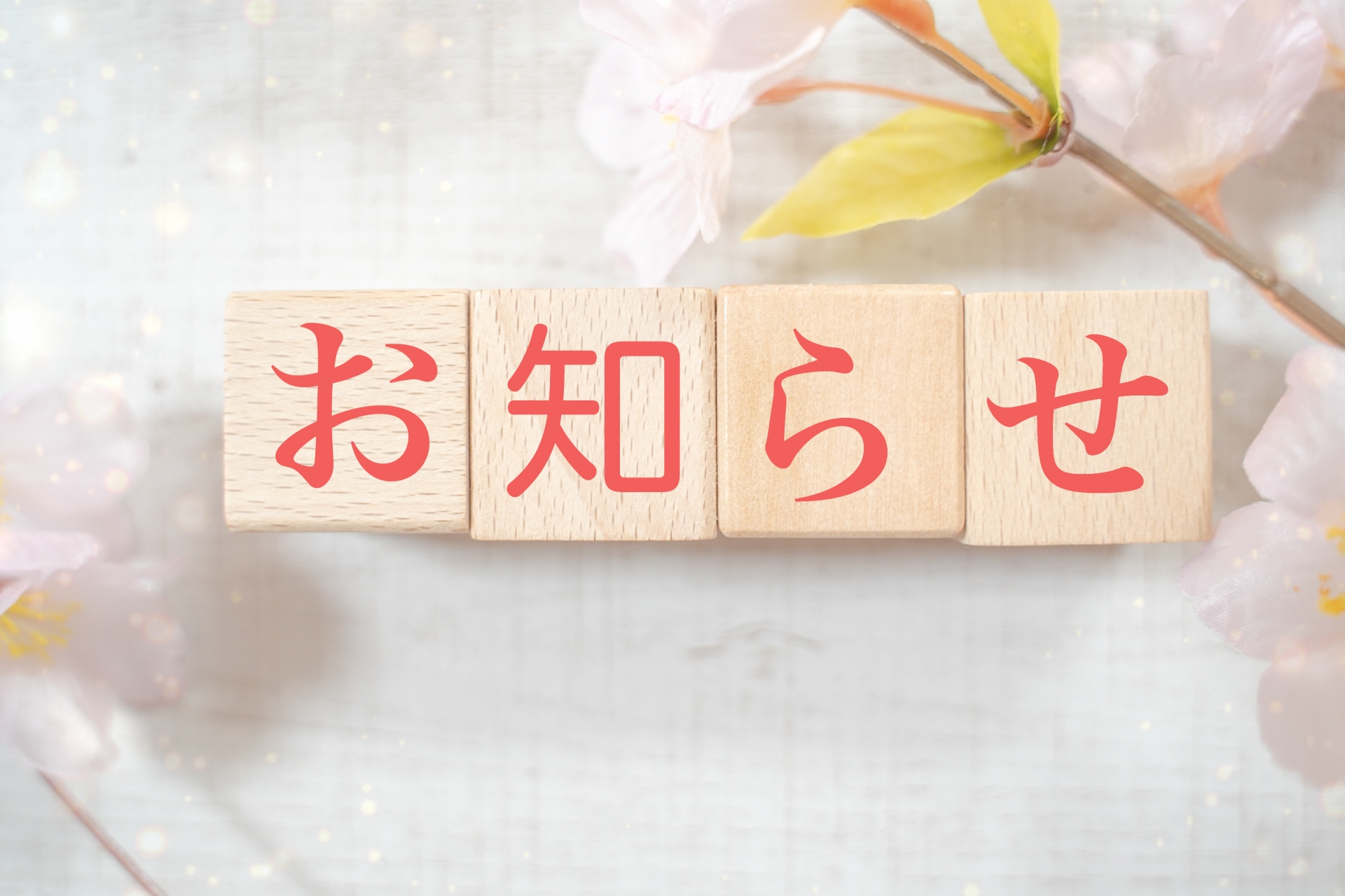 【お知らせ】4月からの料金改定について