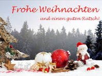 Frohe Weihnachten und einen guten Rutsch!!!