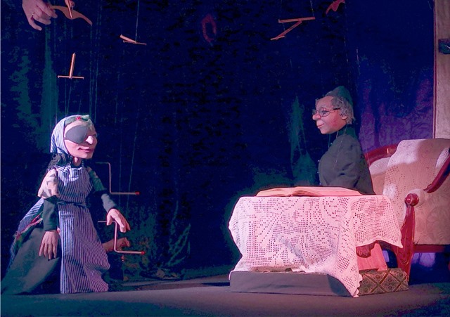 „Till Eulenspiegel , Teil 2“ (Marionettentheater „Eule und Meerkatze“, Angelika Steveling und Ulrich Kordes, Essen).