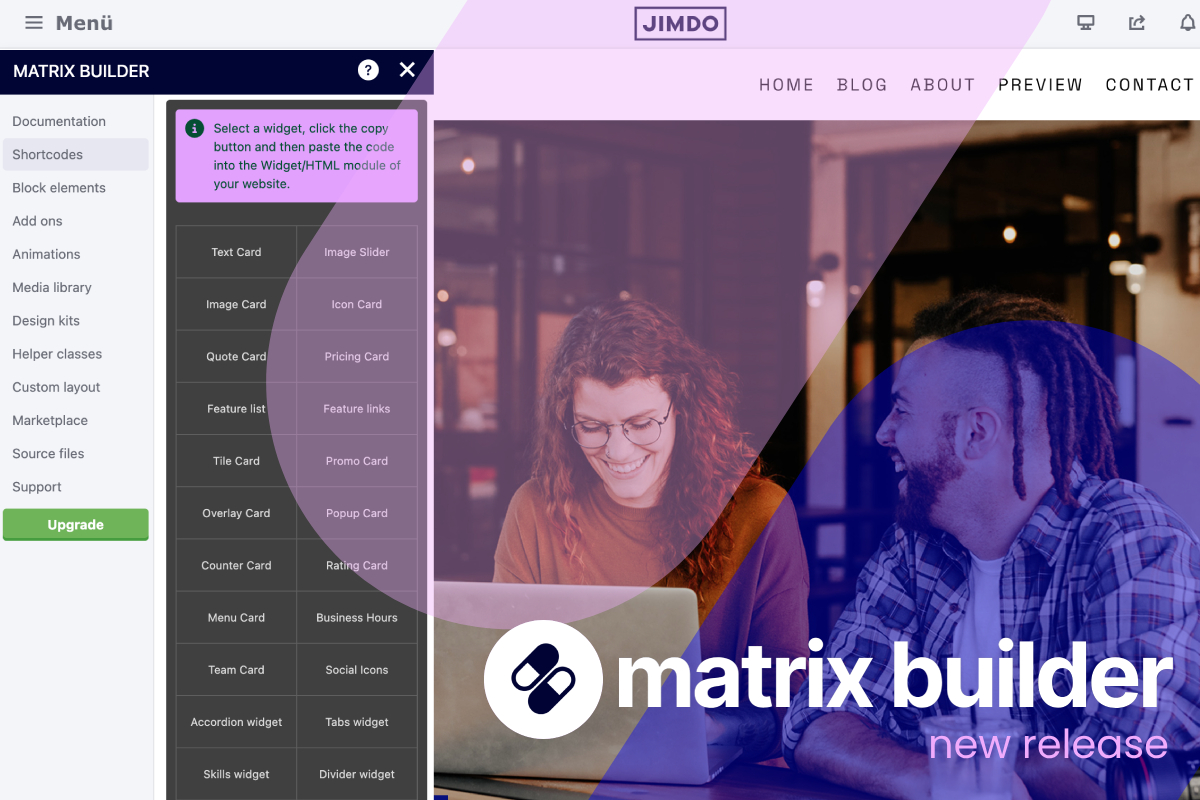 Matrix Builder - New Release