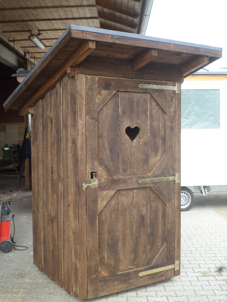 Holz Garten Wc Haus Gartengestaltung Idee