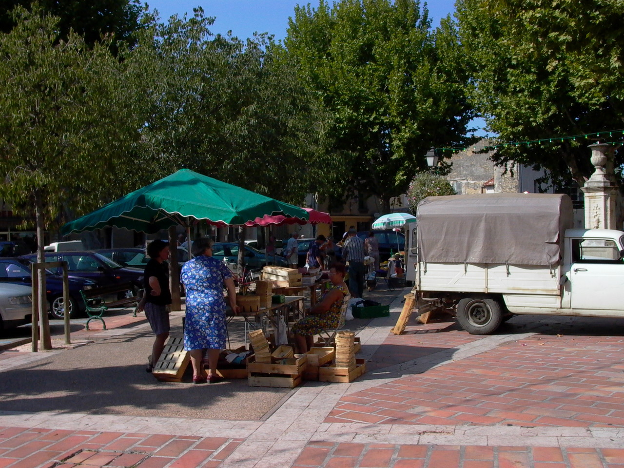 Markt in Sarrians