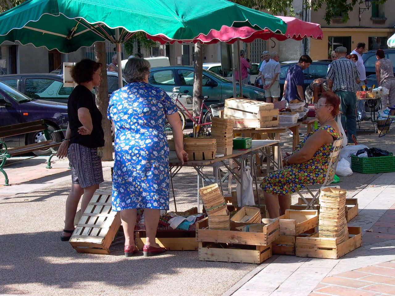 Markt in Sarrians