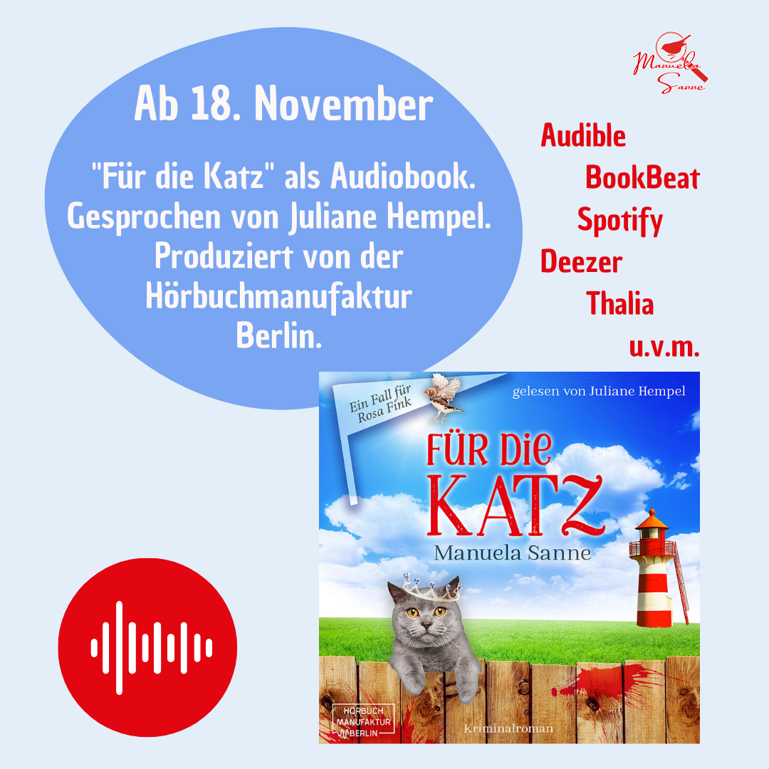 "Für die Katz" Hörbuch -  ab 18. November!
