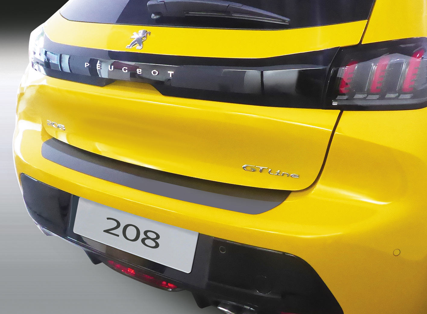 Schrägheck Hatchback 5-türer Schutzleisten für Peugeot 208 2012