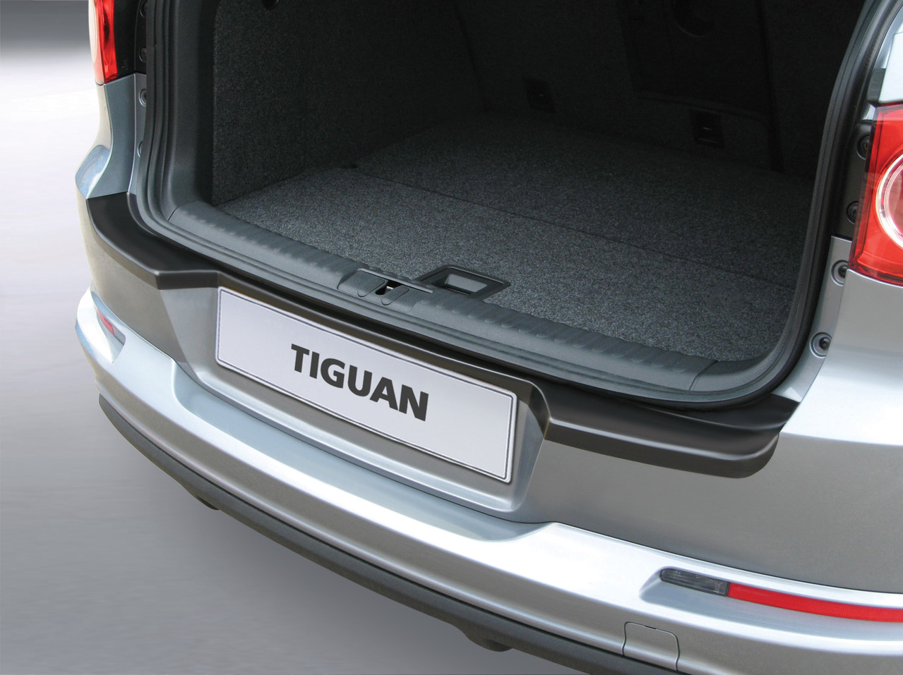1A020 - Edelstahl Ladekantenschutz Geeignet für VW Tiguan (AD1) ab 2016->