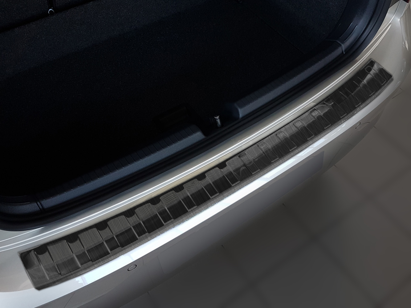 Lackschutzfolie für VW Polo VI (AW) ✓ Ladekantenschutz CARBON