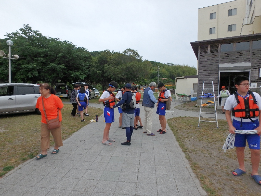 カヌー体験:大阪 富田林市立第三中学校9名 江田島カヌークラブ カヌー体験:大阪 富田林市立第三中学校9名 江田島カヌークラブ