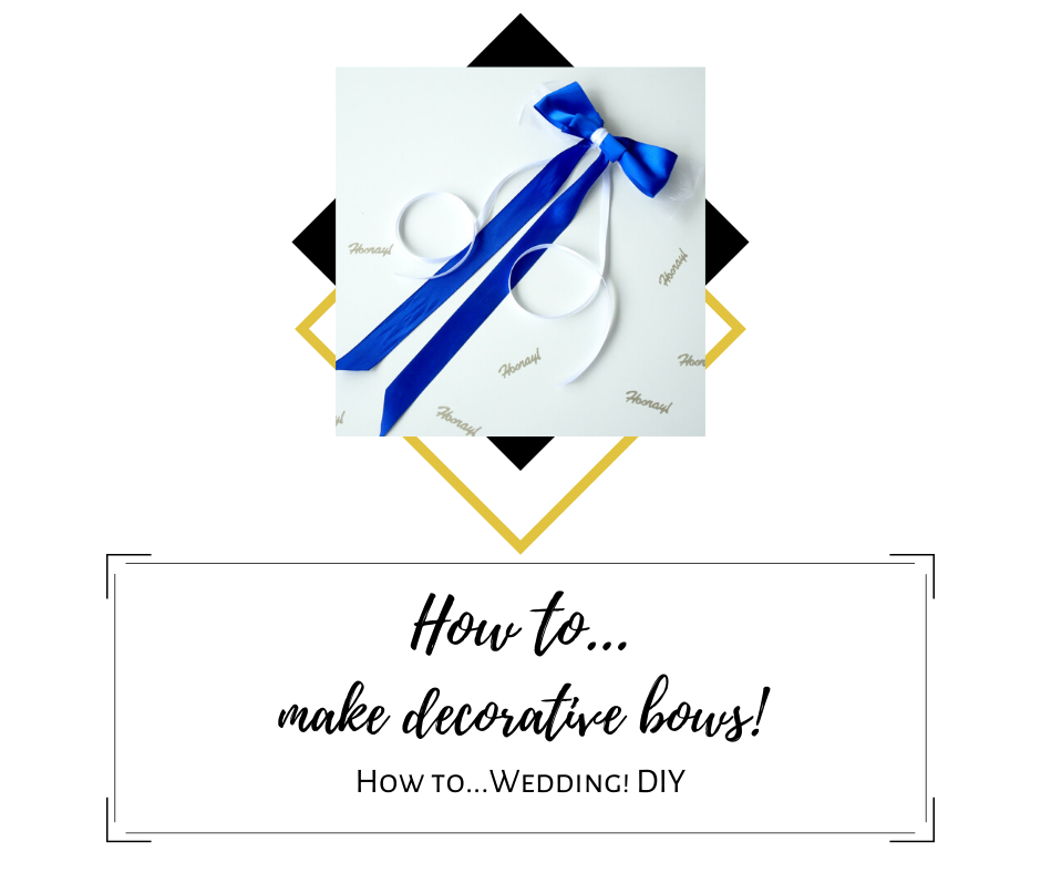 Diy Autoschleifen Zur Hochzeit Bastelanleitung