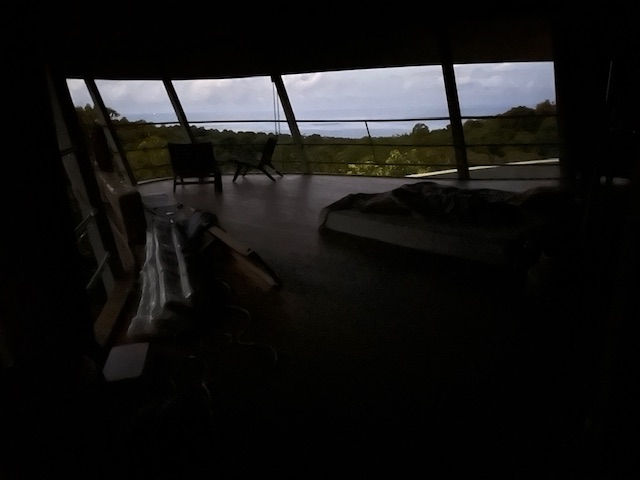 February 2024 - first night in the house, slept like a sloth!