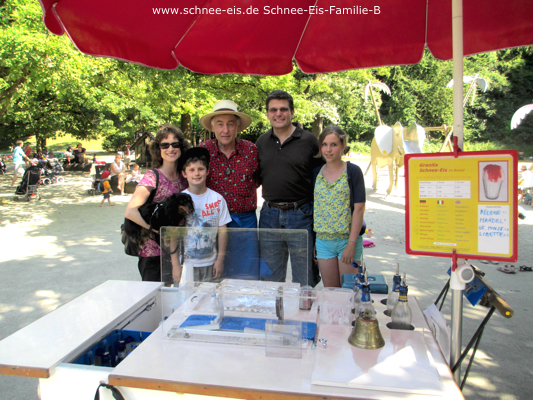 Schnee-Eis, eine Freude für die ganze Familie