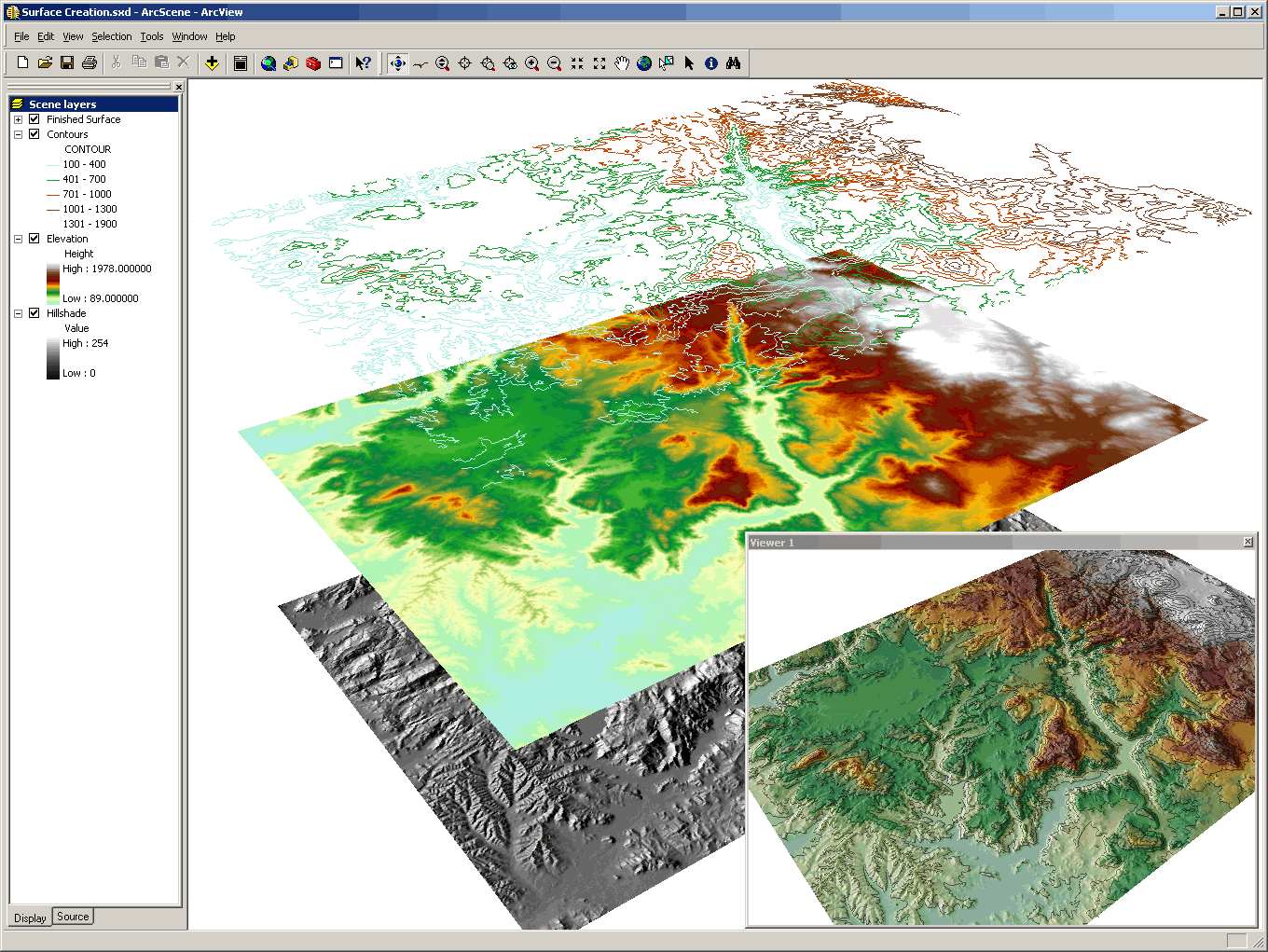 Создание географической карты. Цифровая модель рельефа в ARCGIS. Цифровая карта рельефа ARCGIS. Цифровые тематические карты. Трехмерное моделирование местности.