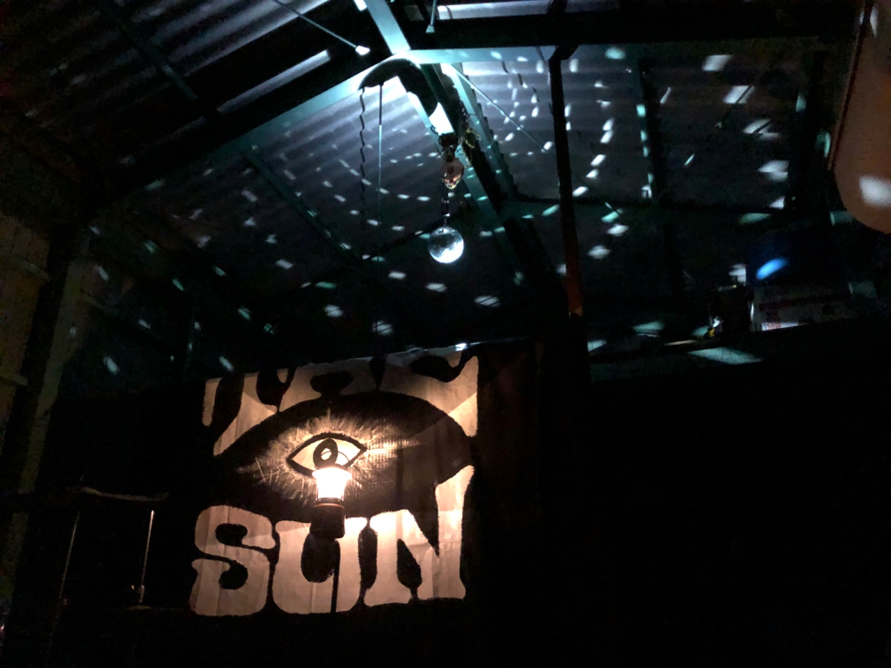 Rotating Mirror Ball Installation Completed ! ! thesunjpofficial ページ！