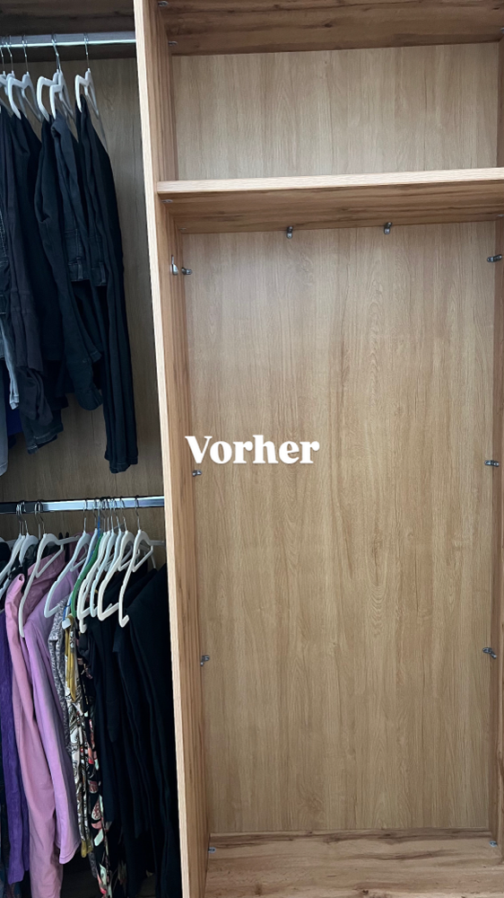 Regale werden einfach versetzt