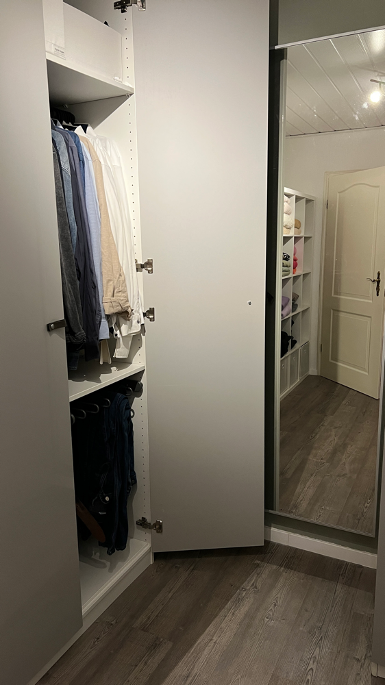so macht der begehbare #Kleiderschrank wieder Freude
