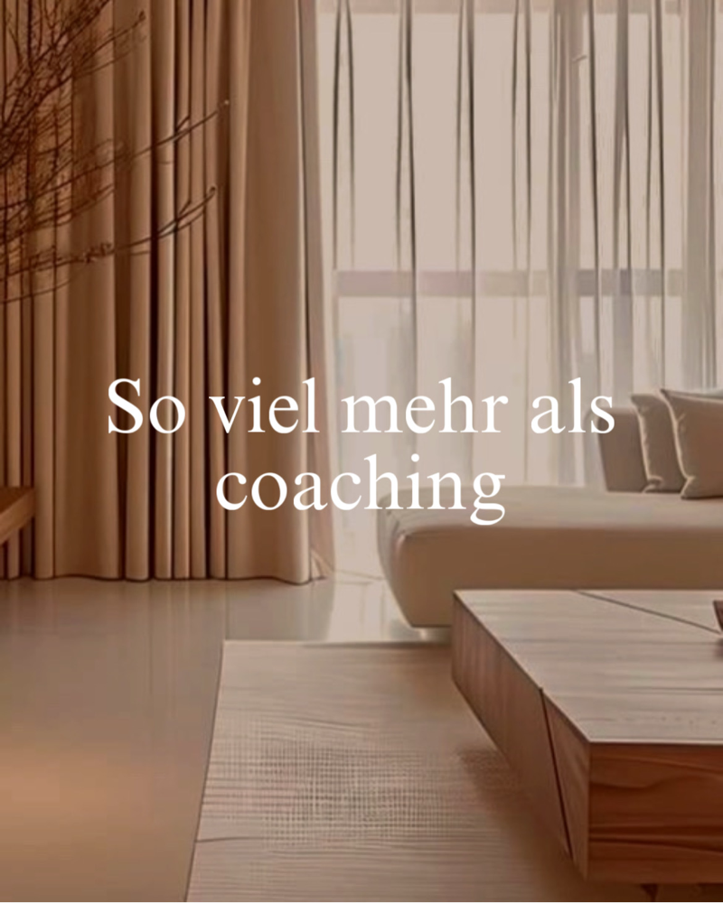 Ich mache mehr als #coaching