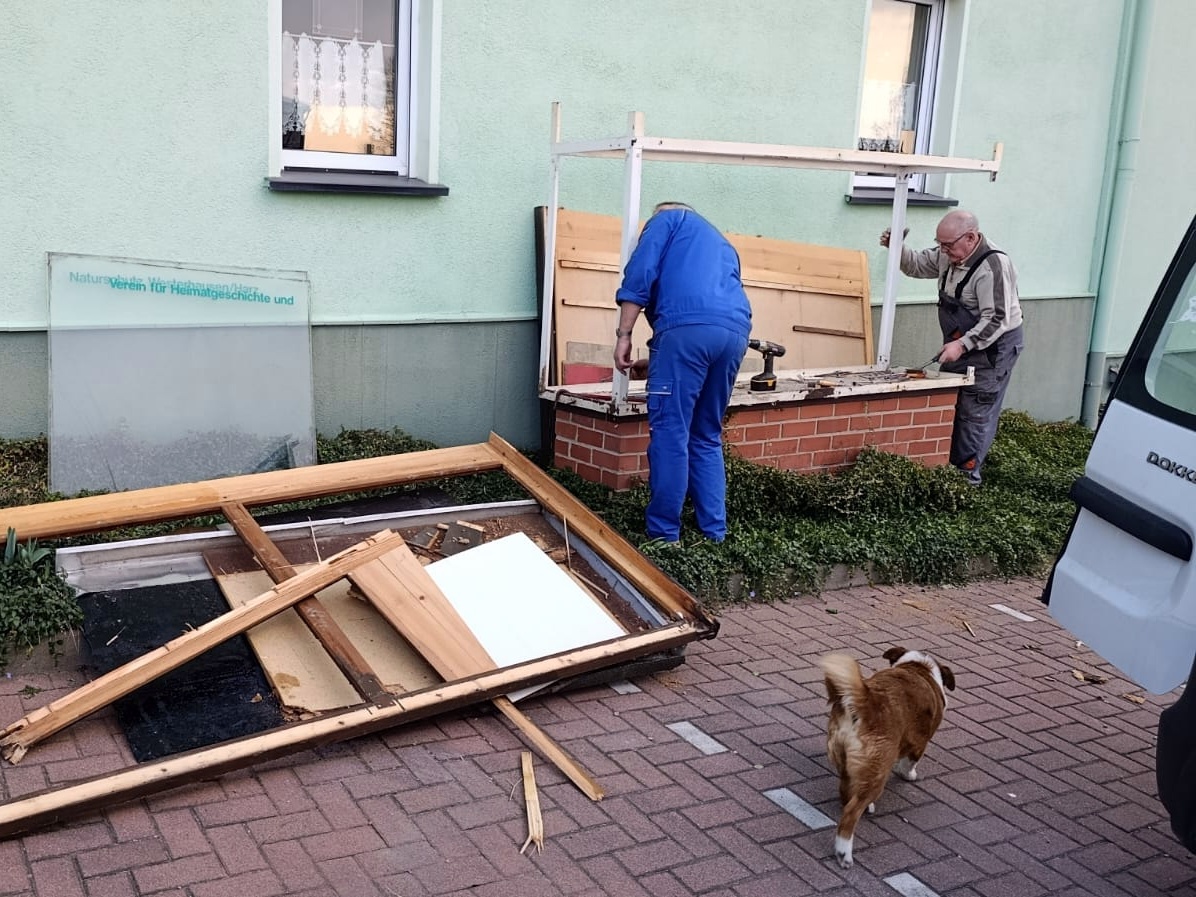 Der Sockel sollte möglichst bleiben