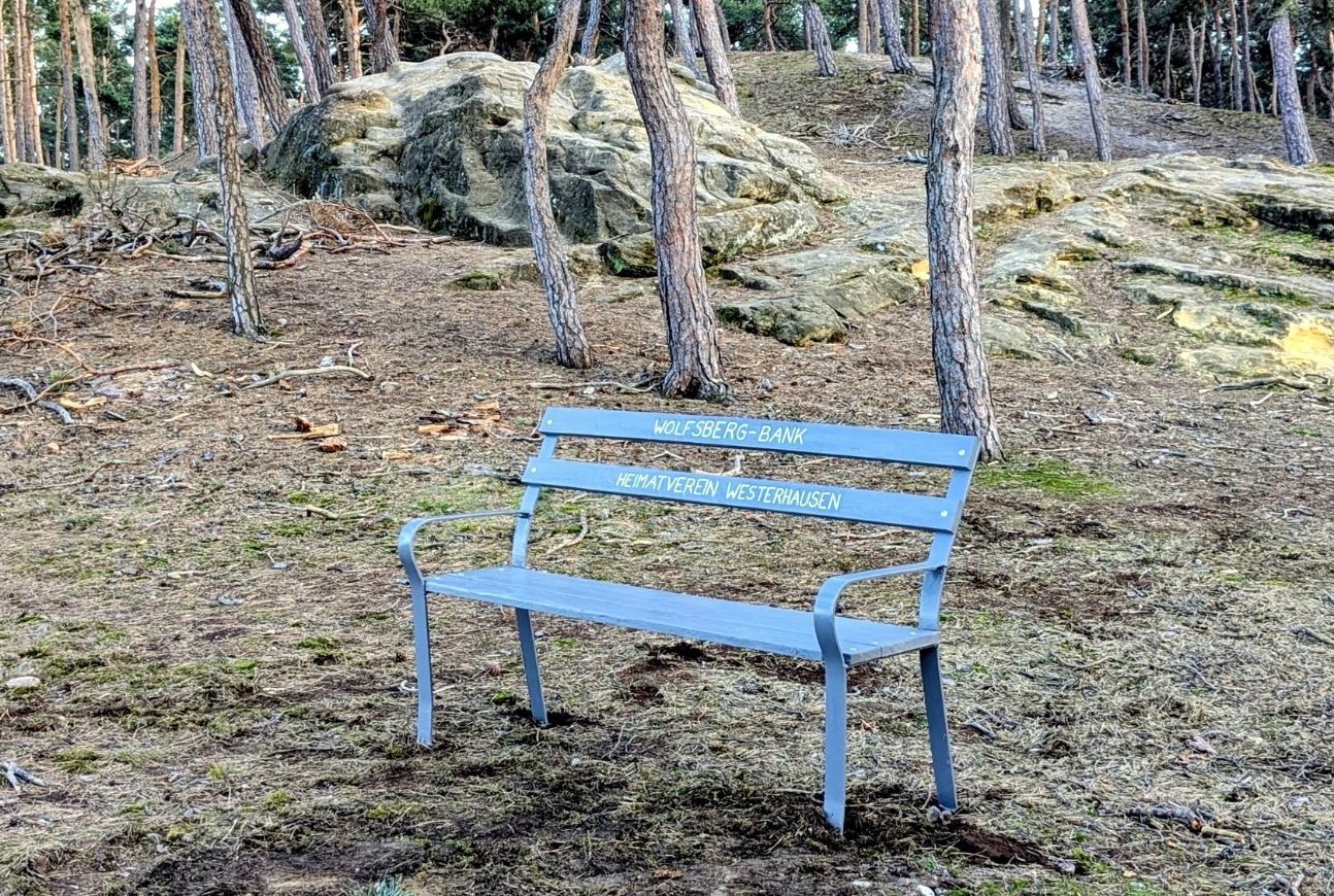 Das ist die neue Ruhebank