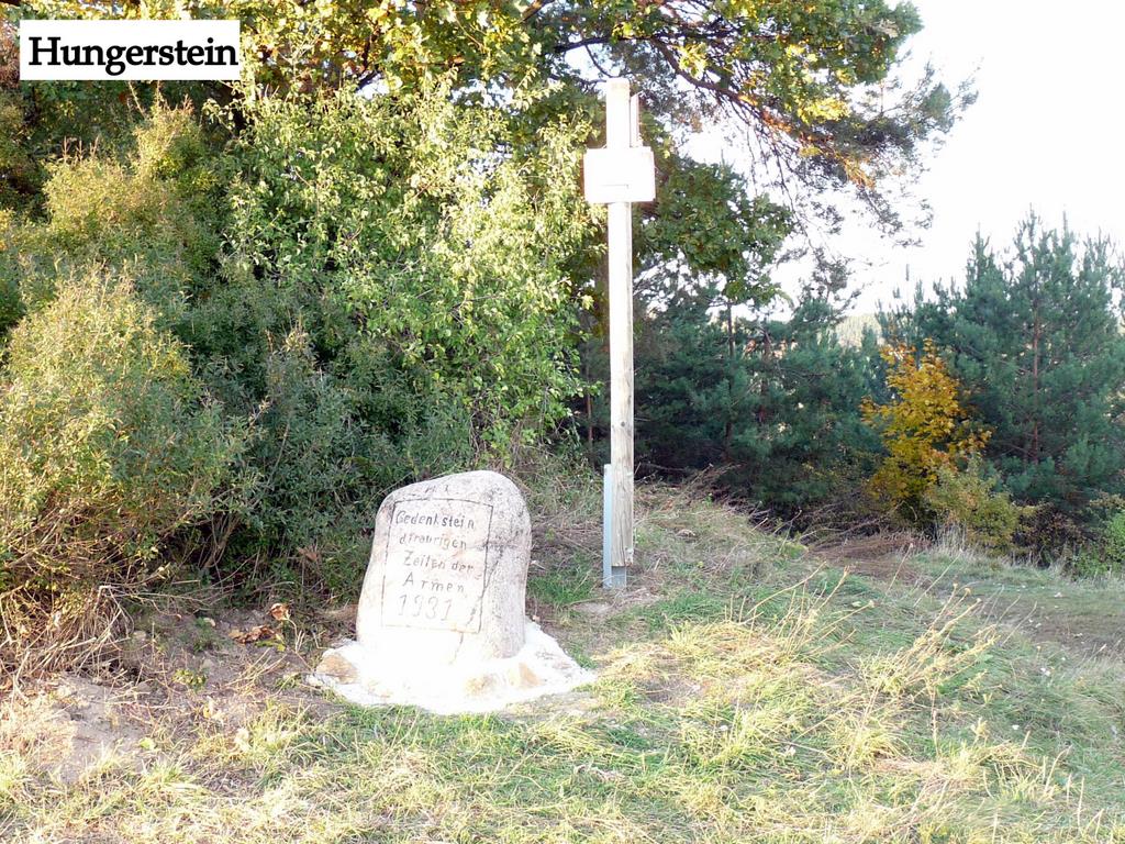 Der Hungerstein an der Vogelklippe