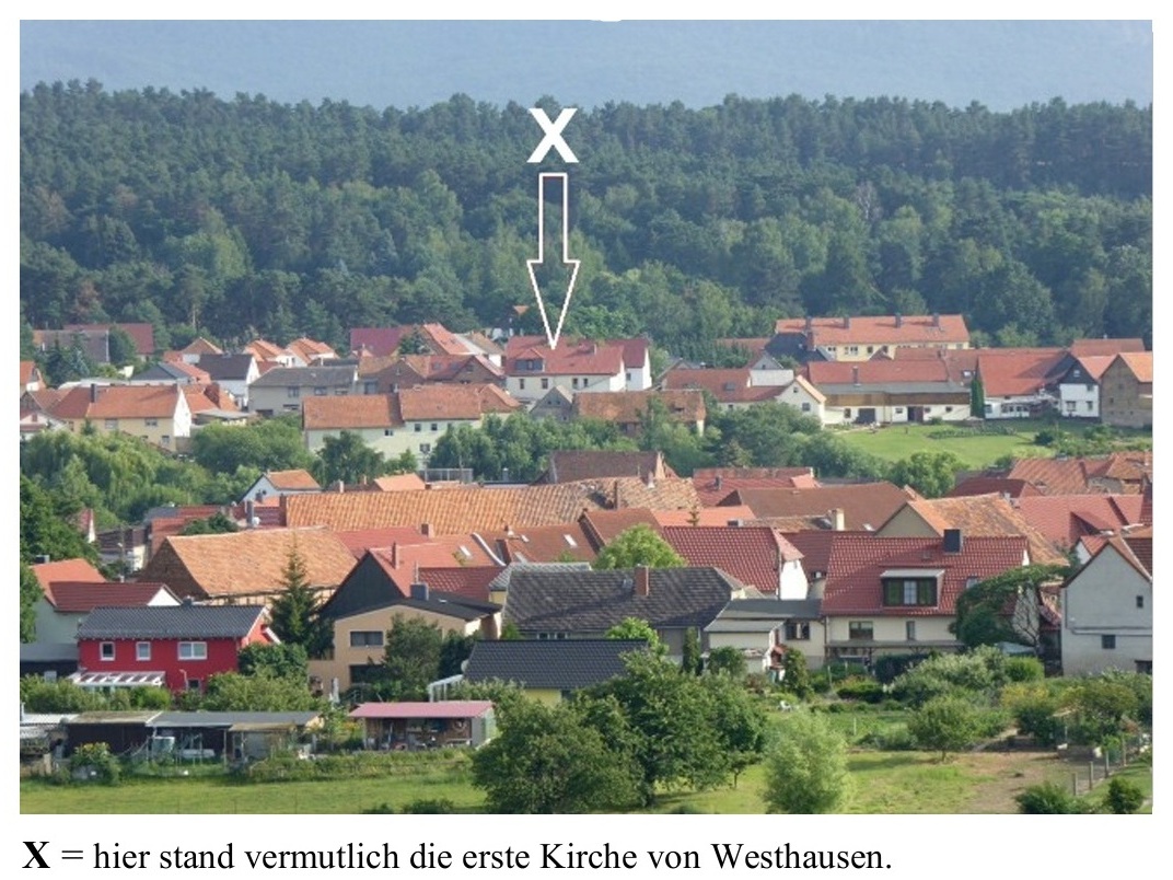 Dort etwa lag die Kirche