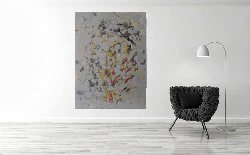 Moderne und Abstrakte Malerei in Acryl