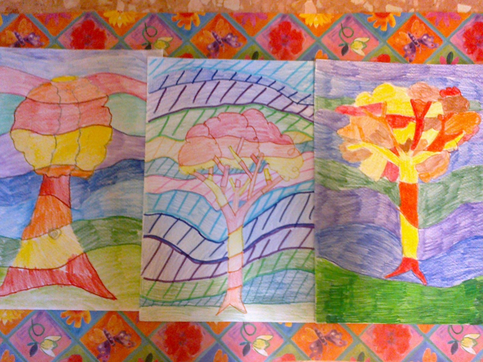 COLD COLOURS: BLUE, VIOLET, GREEN 