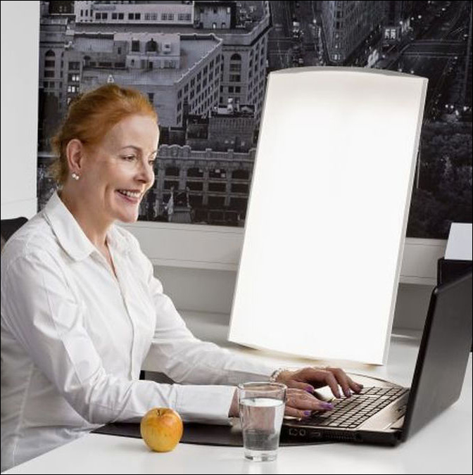 Lampes plein jour, spectre solaire complet