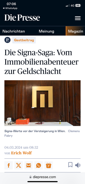 Die Signa Saga - Eine Diagnose von Erich Wolf