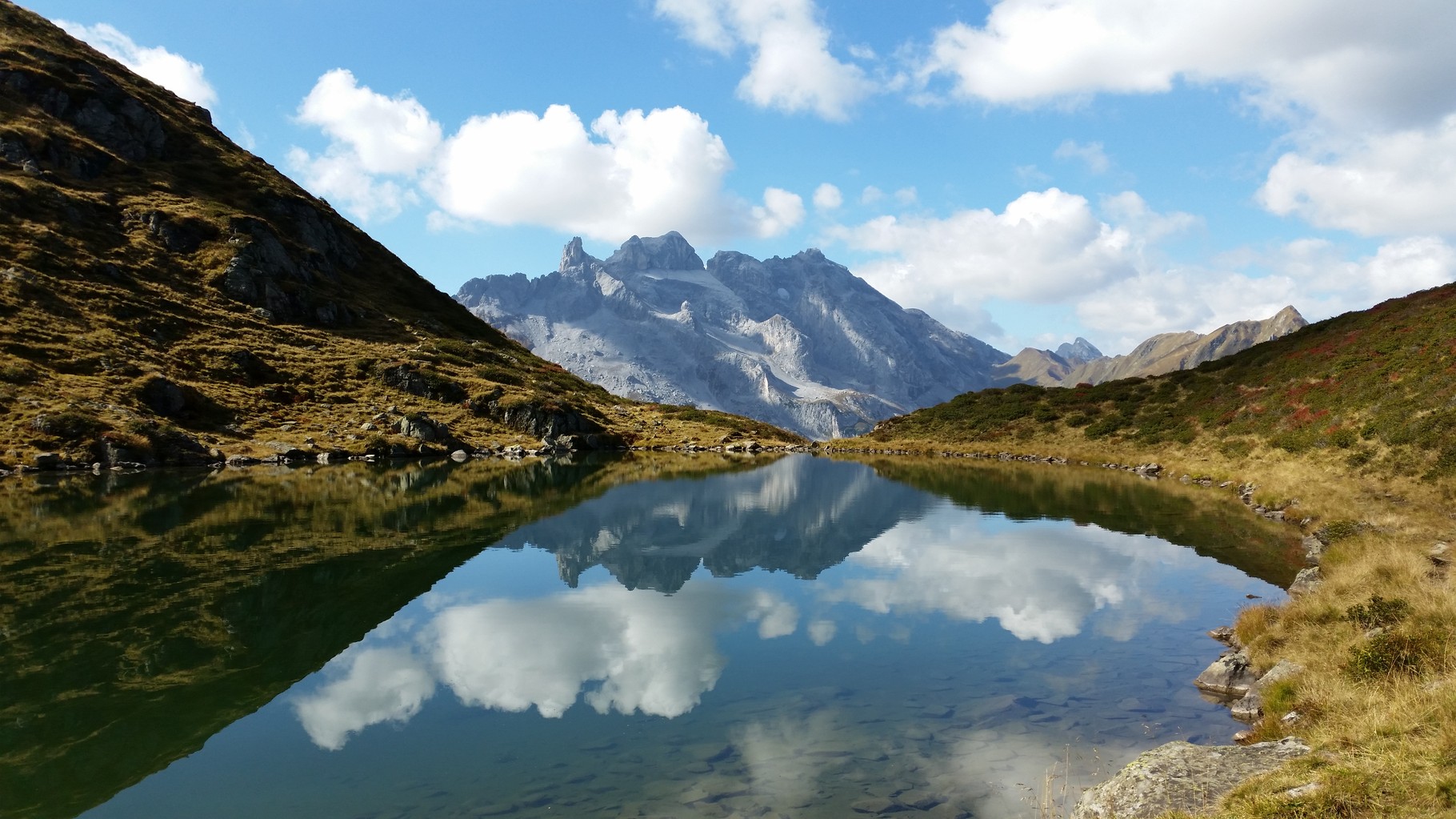 Weg vom Gauertal zur Tillisunahütte