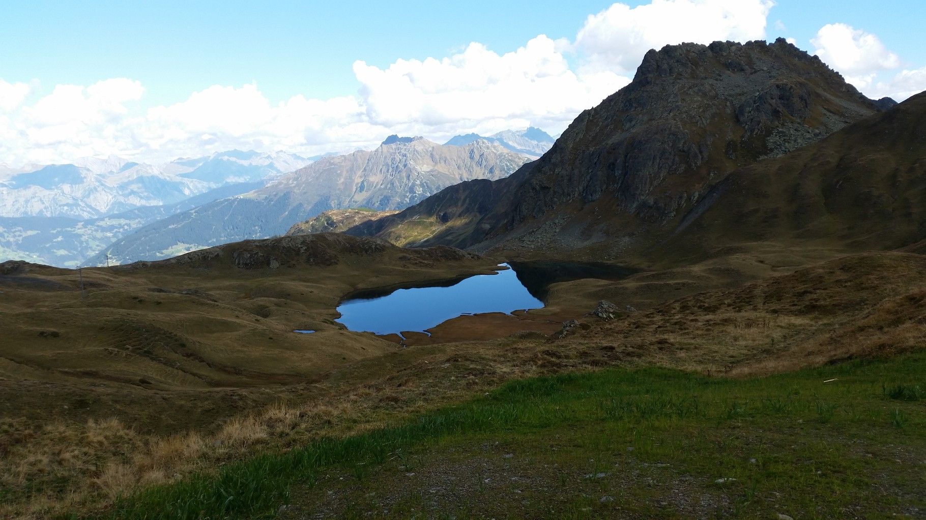 Blick von der Tillisunahütte