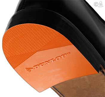 Absatzfleck Herren Dunlop Slick orange