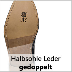 Halbsohle aus Rendenbachleder für rahmengenähte Schuhe