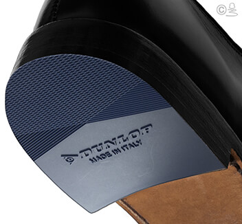 Absatzfleck Herren Dunlop Slick blau