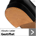 Absatz Leder gestiftet