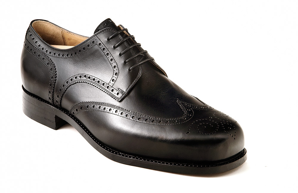 Fullbrogue schwarz