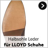 Halbsohle Leder für LLOYD-Schuhe