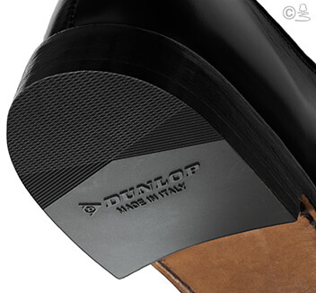 Absatzfleck Herren Dunlop Slick schwarz