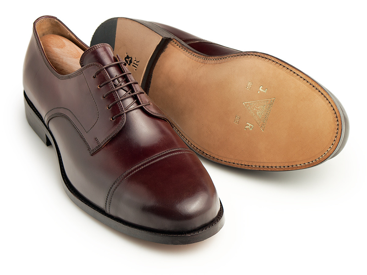 Straight Tip Derby, Cordovan Oxblood #8