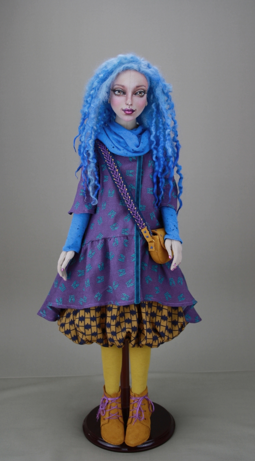 luna cloth hand made doll bjd 3